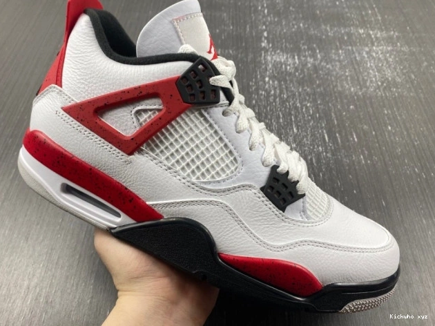Jordan 4 Air DH6927-161 Cement Red 0811